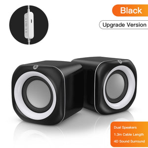 USB Computer Speaker for Laptop PC Subwoofer