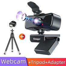 Load image into Gallery viewer, 2K Full HD Web Camera For PC Computer Laptop USB With Microphone
